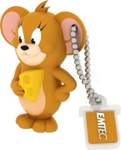 Photo de Clé USB 2.0 Emtec HB103 Hanna Barbera Jerry - 16Go (Marron)