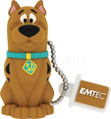 Photo de Clé USB 2.0 Emtec HB106 Hanna Barbera Scooby-Doo - 16Go (Marron)