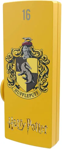 Photo de Clé USB 2.0 Emtec M730 Harry Potter Poufsouffle - 16Go (Jaune)