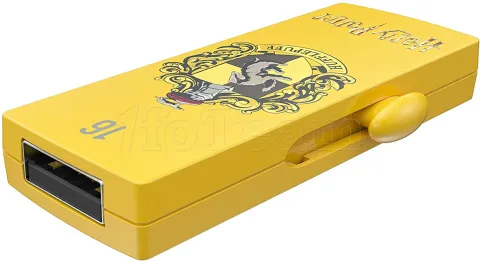 Photo de Clé USB 2.0 Emtec M730 Harry Potter Poufsouffle - 16Go (Jaune)