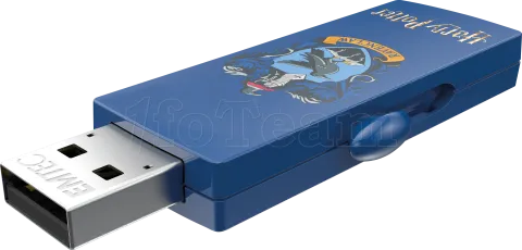Photo de Clé USB 2.0 Emtec M730 Harry Potter Serdaigle - 32Go (Bleu)