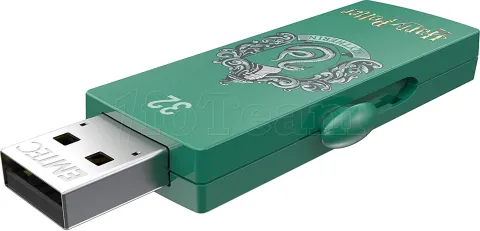 Photo de Clé USB 2.0 Emtec M730 Harry Potter Serpentard - 32Go (Vert)