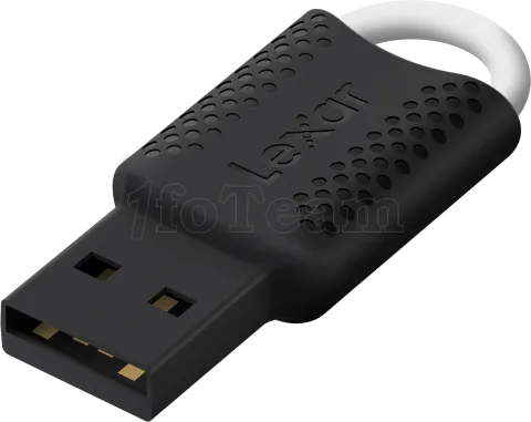 Photo de Clé USB 2.0 Lexar JumpDrive V40 - 64Go (Noir)