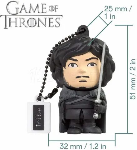 Photo de Clé USB 2.0 Tribe Game of Throne : John Snow - 16Go