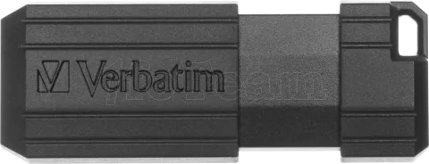 Photo de Clé USB 2.0 Verbatim PinStripe - 8Go (Noir)