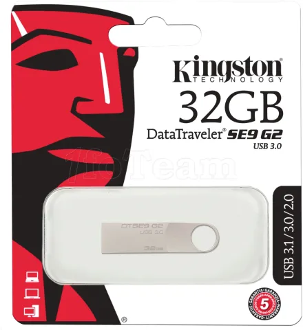 Photo de Clé USB 3.0 Kingston DataTraveler SE9 G2 - 32Go