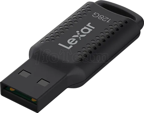 Photo de Clé USB 3.0 Lexar JumpDrive V400 - 128Go (Noir)