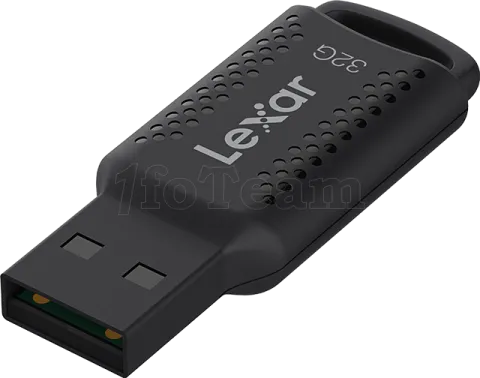 Photo de Clé USB 3.0 Lexar JumpDrive V400 - 32Go (Noir)