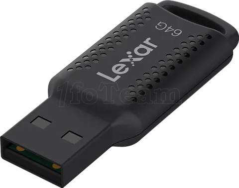 Photo de Clé USB 3.0 Lexar JumpDrive V400 - 64Go (Noir)