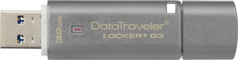 Photo de Clé USB 3.0 sécurisée Kingston DataTraveler Locker+ G3 - 32Go