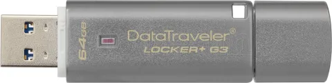 Photo de Clé USB 3.0 sécurisée Kingston DataTraveler Locker+ G3 - 64Go