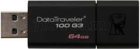 Photo de Clé USB 3.1 Kingston DataTraveler 100 G3 - 64Go