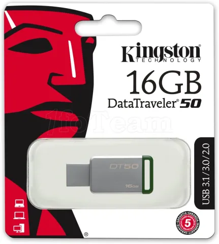 Photo de Clé USB 3.1 Kingston DataTraveler 50 - 16Go