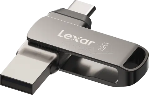 Photo de Clé USB 3.1 Lexar JumpDrive D400 - 32Go (Gris)