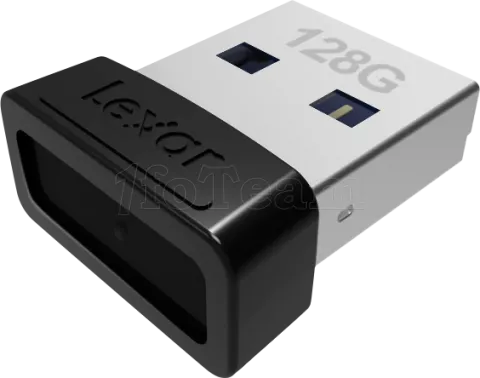 Photo de Clé USB 3.1 Lexar JumpDrive S47 - 128Go (Noir)