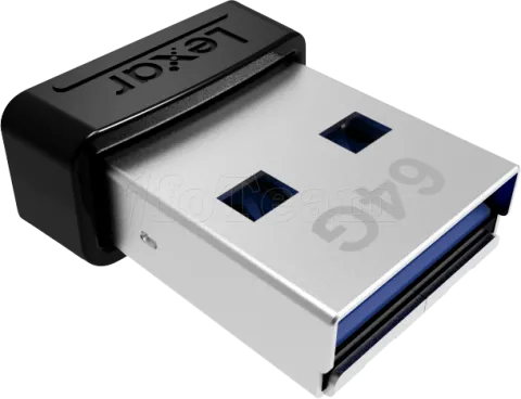 Photo de Clé USB 3.1 Lexar JumpDrive S47 - 64Go (Noir)