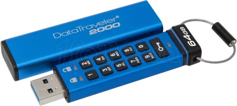 Photo de Clé USB 3.1 sécurisée Kingston DataTraveler 2000 - 64Go