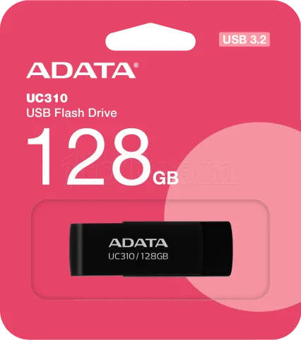 Photo de Clé USB 3.2 Adata UC310 - 128Go (Noir)