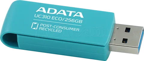 Photo de Clé USB 3.2 Adata UC310 Eco - 256Go (Bleu)