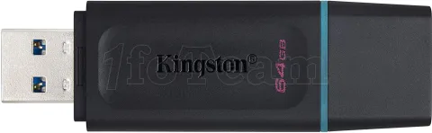 Photo de Clé USB 3.2 Kingston DataTraveler Exodia - 64Go (Bleu/Noir)