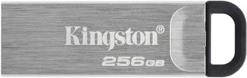 Photo de Clé USB 3.2 Kingston DataTraveler Kyson - 256Go (Gris/Noir)