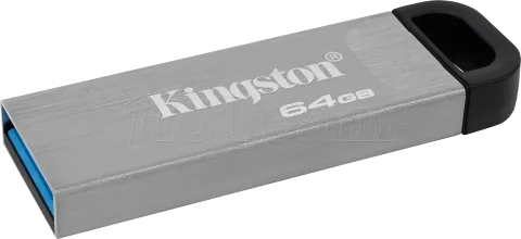 Photo de Clé USB 3.2 Kingston DataTraveler Kyson - 64Go (Gris/Noir)