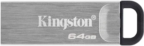 Photo de Clé USB 3.2 Kingston DataTraveler Kyson - 64Go (Gris/Noir)