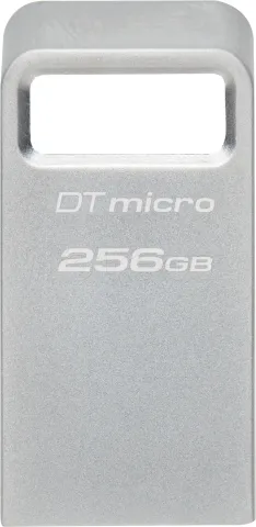 Photo de Clé USB 3.2 Kingston DataTraveler Micro - 256Go (Argent)