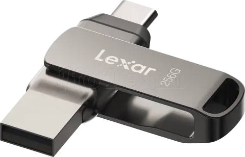 Photo de Clé USB 3.2 Lexar JumpDrive D400 - 256Go (Gris)