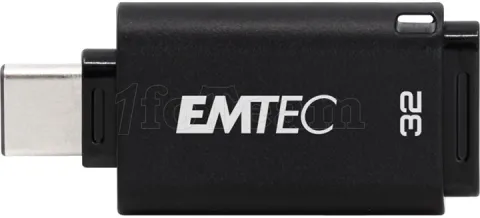 Photo de Clé USB 3.2 Type C Emtec D400 - 32Go (Noir)