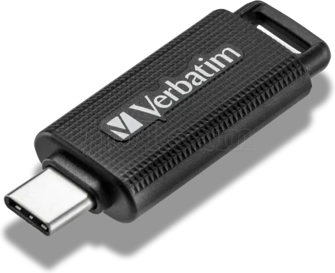 Photo de Clé USB 3.2 Type C Verbatim Store'n'Go - 128Go (Noir)