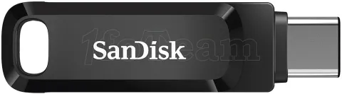 Photo de Clé USB A/C 3.0 Sandisk Ultra Dual Drive Go 64Go (noir)
