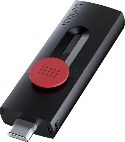 Photo de Clé USB-A/C 3.2 Lexar JumpDrive Dual Drive D300 - 32Go (Noir)