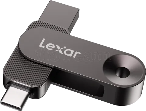 Photo de Clé USB-A/C 3.2 Lexar JumpDrive SSDual Drive D500 - 128Go (Noir)
