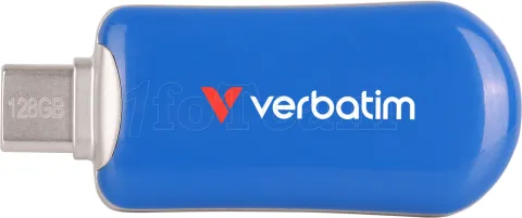 Photo de Clé USB-C 3.2 Verbatim Plectra - 128Go (Bleu)