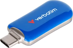 Photo de Clé USB-C 3.2 Verbatim Plectra - 512Go (Bleu)