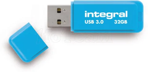 Photo de Clé USB Integral Néon 32 Go USB 3.0 (Bleu)