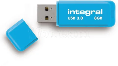 Photo de Clé USB Integral Néon 64 Go USB 3.0 (Bleu)