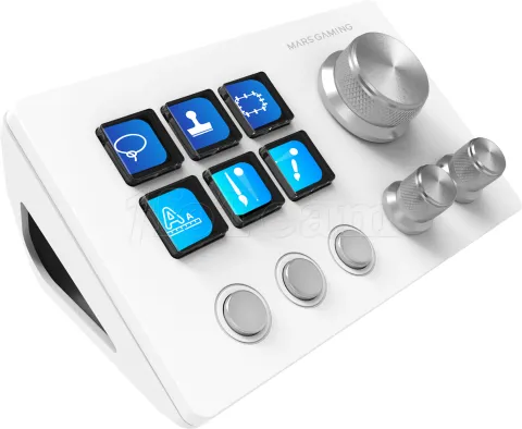 Photo de Console de streaming Mars Gaming MSD-Two (Blanc)