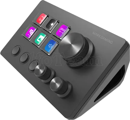 Photo de Console de streaming Mars Gaming MSD-Two (Noir)