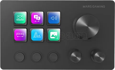 Photo de Console de streaming Mars Gaming MSD-Two (Noir)
