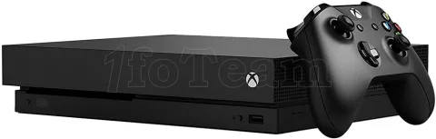 Photo de Console Microsoft Xbox One X 1To avec jeu Shadow Of The Tomb Raider (Noir)