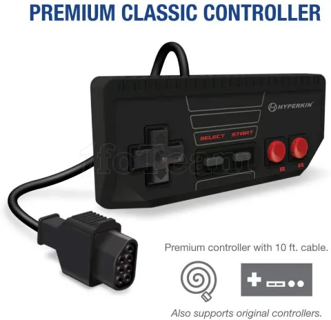 Photo de Console Retro Gaming Hyperkin RetroN 1 HD NES (Noir)