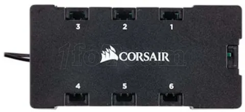 Photo de Contrôleur Ventilateurs RGB Corsair (Noir)