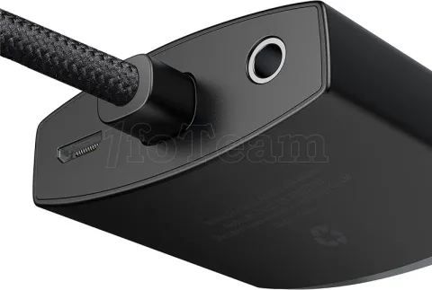 Photo de Convertisseur Baseus Lite HDMI mâle (Type A) 1.2 vers VGA femelle (D-sub DE-15) et Jack 3,5mm femelle (Noir)