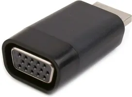 Photo de Convertisseur Gembird HDMI mâle (Type A) 1.2 vers VGA femelle (D-sub DE-15) (Noir)