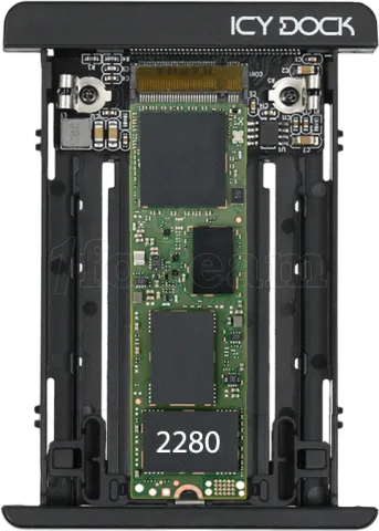 Photo de Convertisseur Icy Dock EZConvert MB705M2P-B - 1x 2,5" vers 1x M.2 NVMe PCIe 4.0