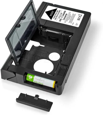 Photo de Convertisseur VHS-C à VHS Nedis VCON110BK (Noir)
