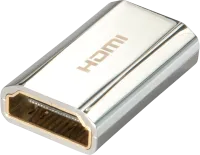 Photo de Coupleur Lindy HDMI femelle (Type A) vers HDMI femelle (Type A) (Argent)
