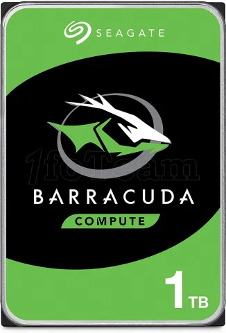 Photo de Disque Dur 3,5" Seagate BarraCuda 1To  - S-ATA